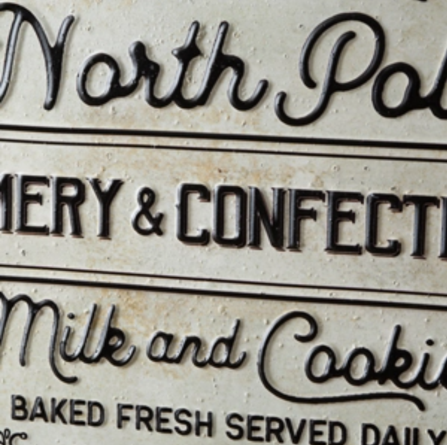 sign :: north pole creamery