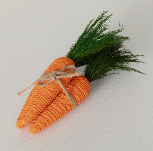carrot bundle :: woven jute