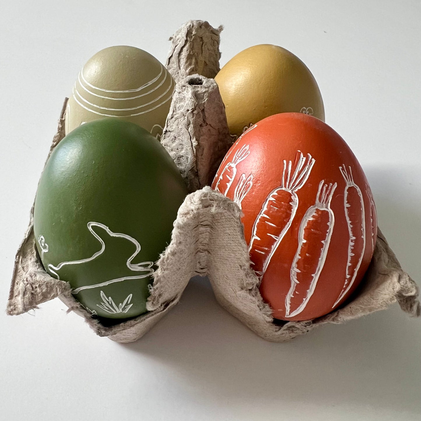 eggs :: natural vegetable dye colors {set of 4}