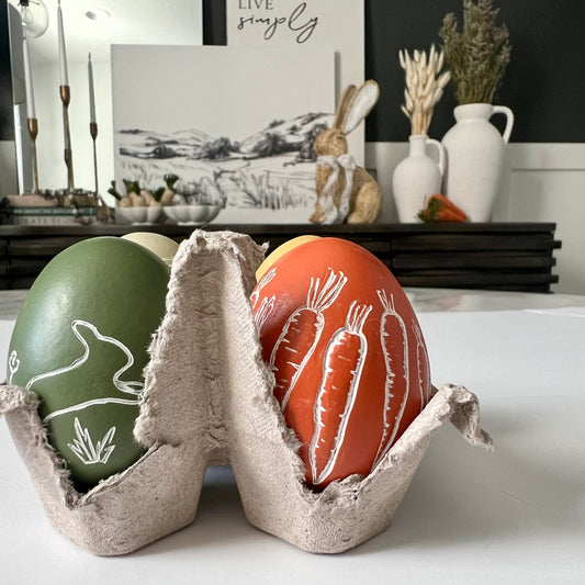 eggs :: natural vegetable dye colors {set of 4}