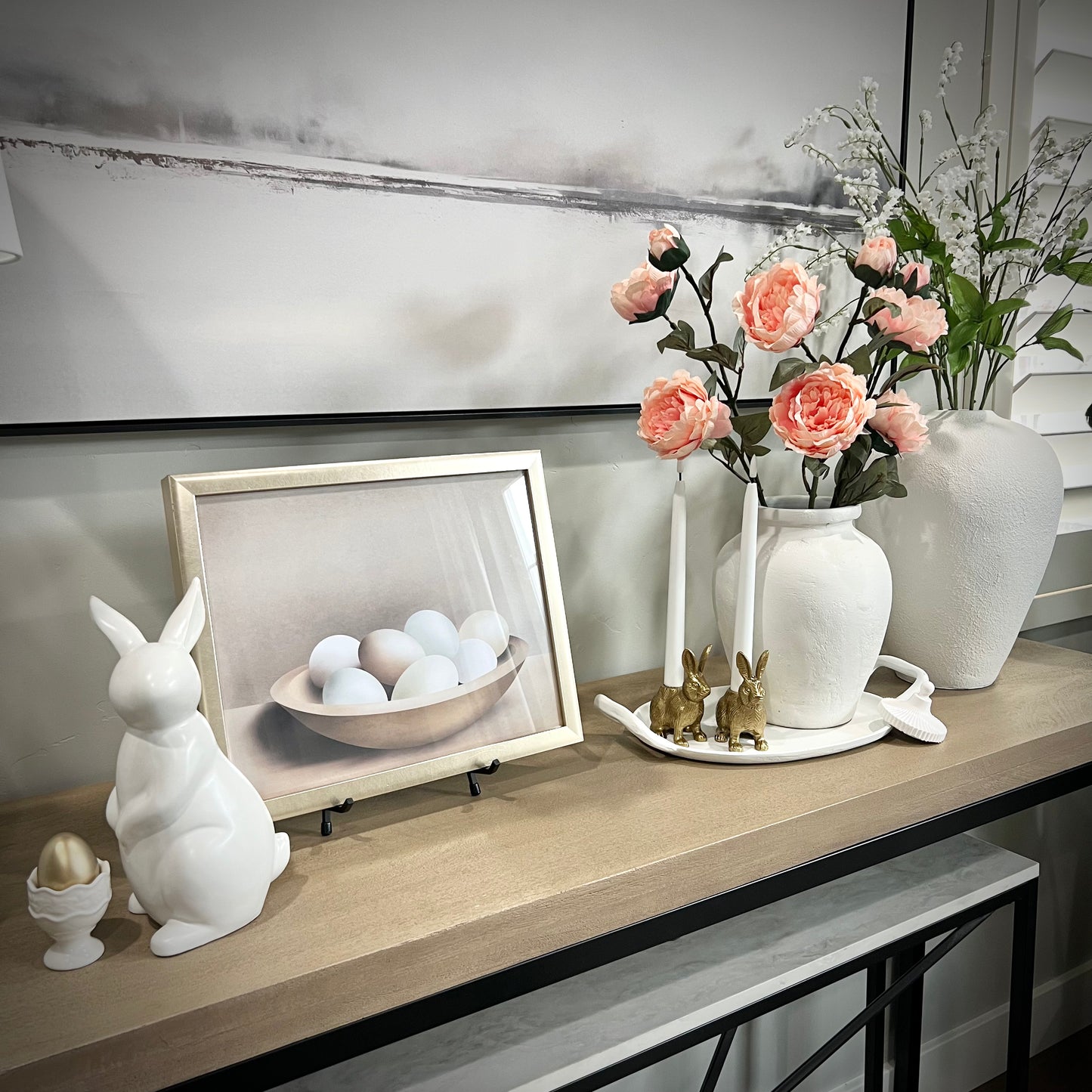 print :: vintage eggs in bowl