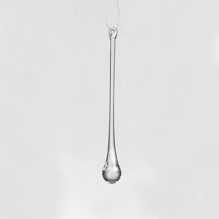 ornament :: glass icicle