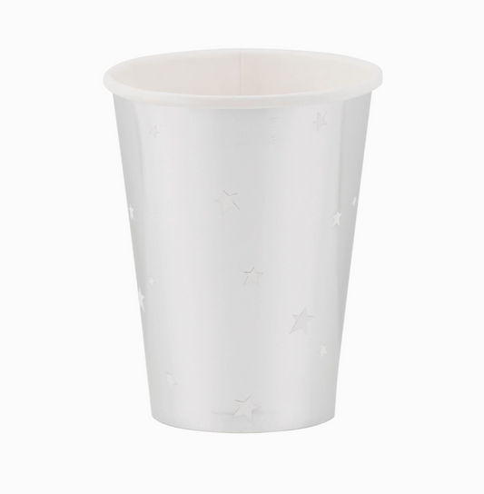 new year's eve star paper cups