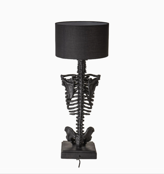 skeleton lamp